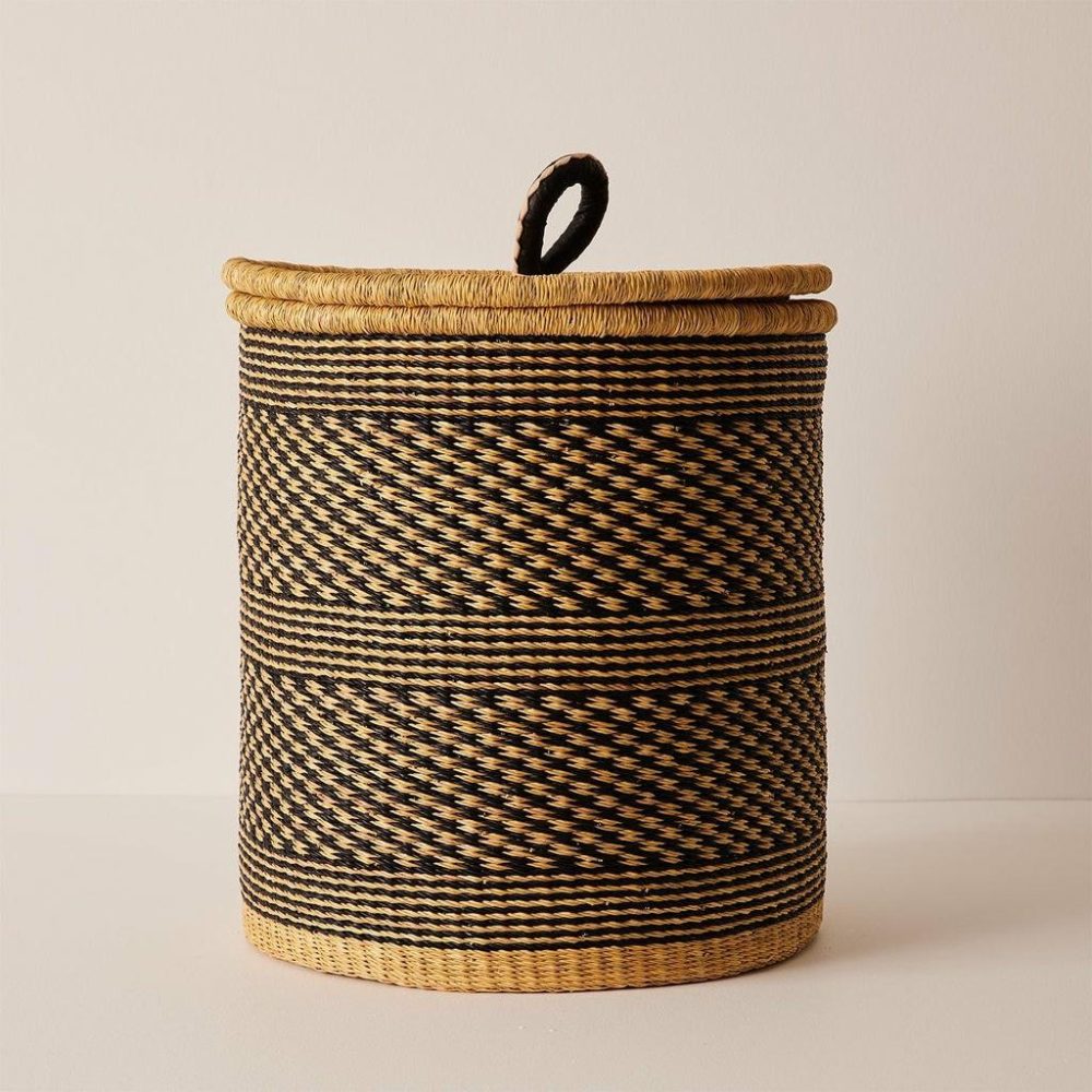 Baskets | Coiled Laundry Basket Baskets Baskets