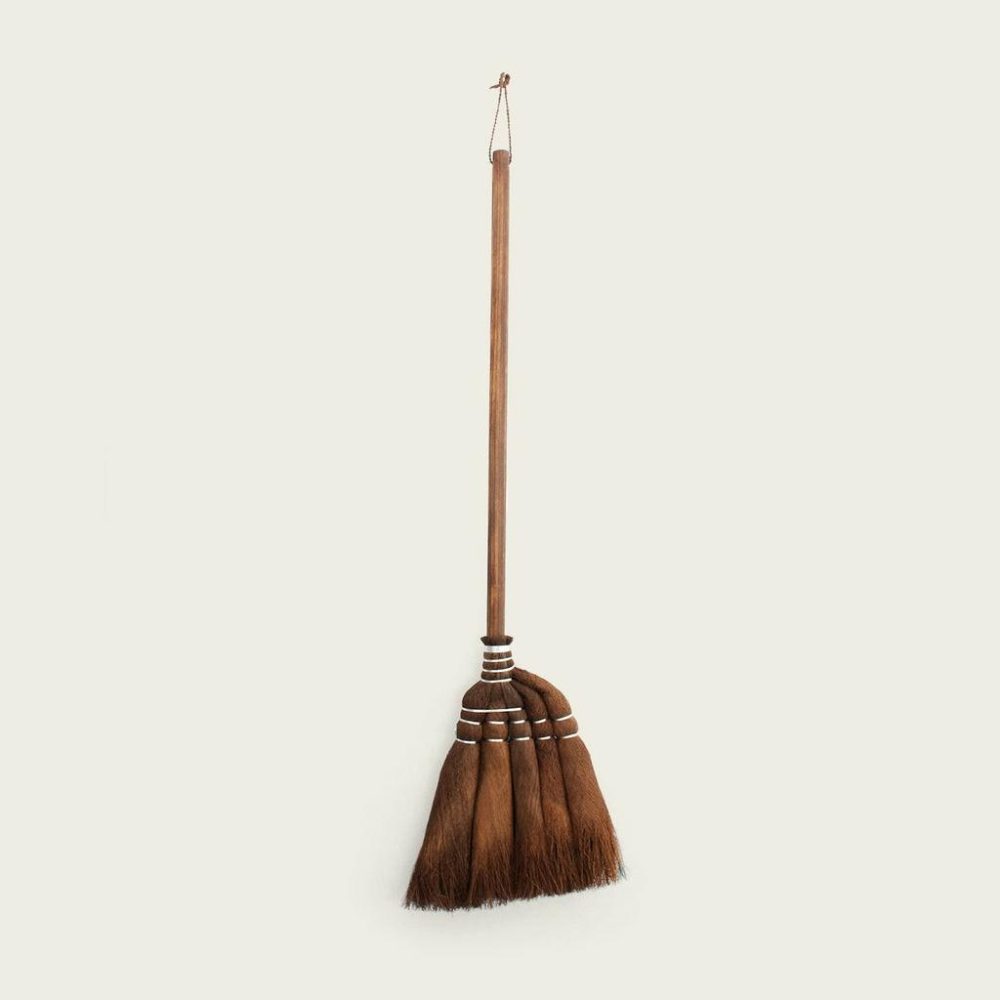 Brooms + Cleaning | Broom with Short Japanese Cypress Broomstick Brooms + Cleaning Brooms + Cleaning