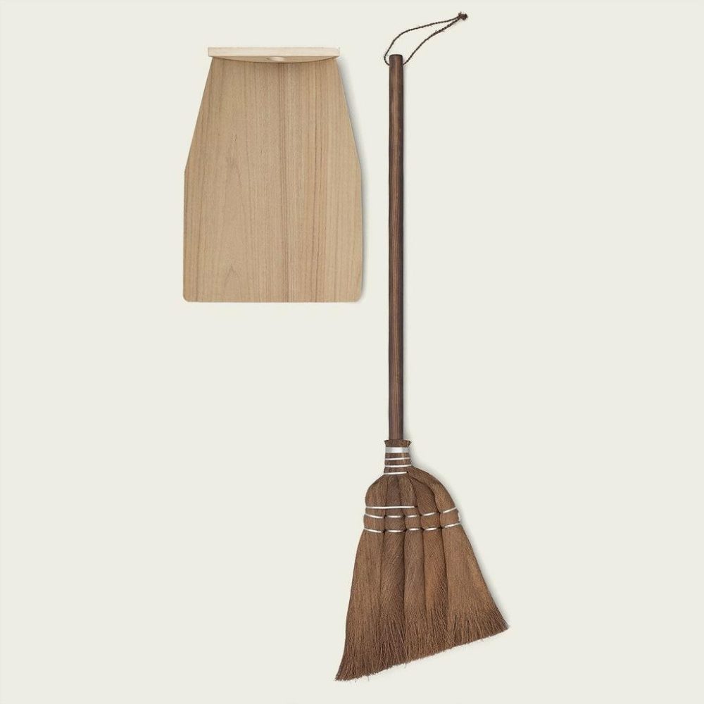 Brooms + Cleaning | Broom with Short Japanese Cypress Broomstick Brooms + Cleaning Brooms + Cleaning