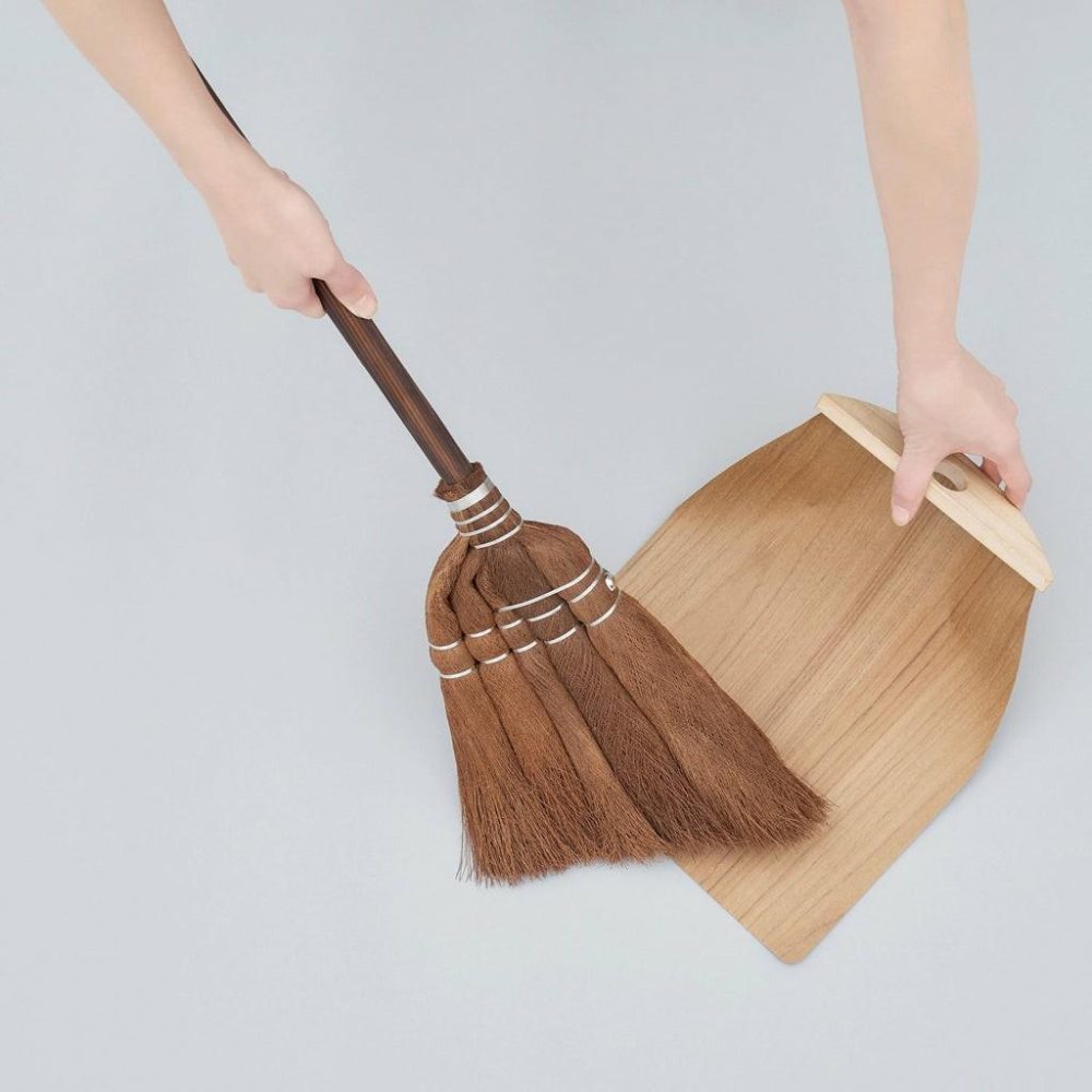 Brooms + Cleaning | Broom with Short Japanese Cypress Broomstick Brooms + Cleaning Brooms + Cleaning