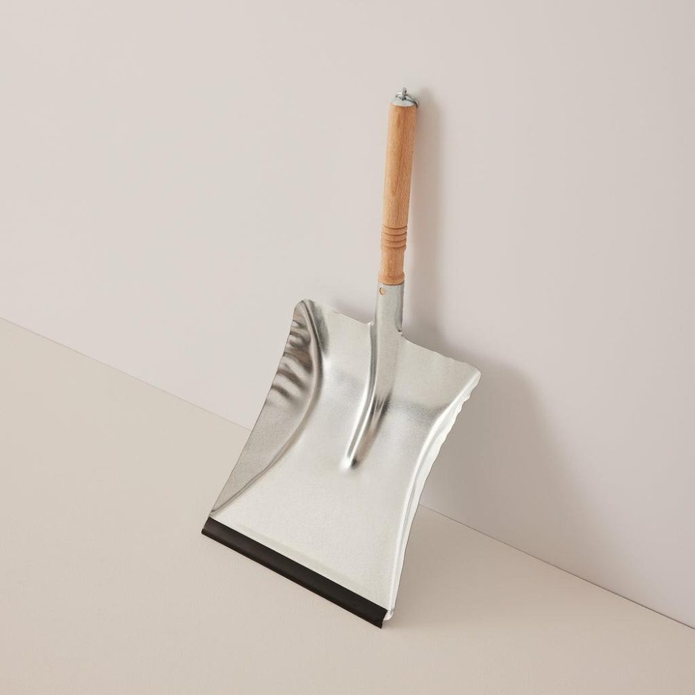 Brooms + Cleaning | Zinc Coated Dustpan Brooms + Cleaning Brooms + Cleaning