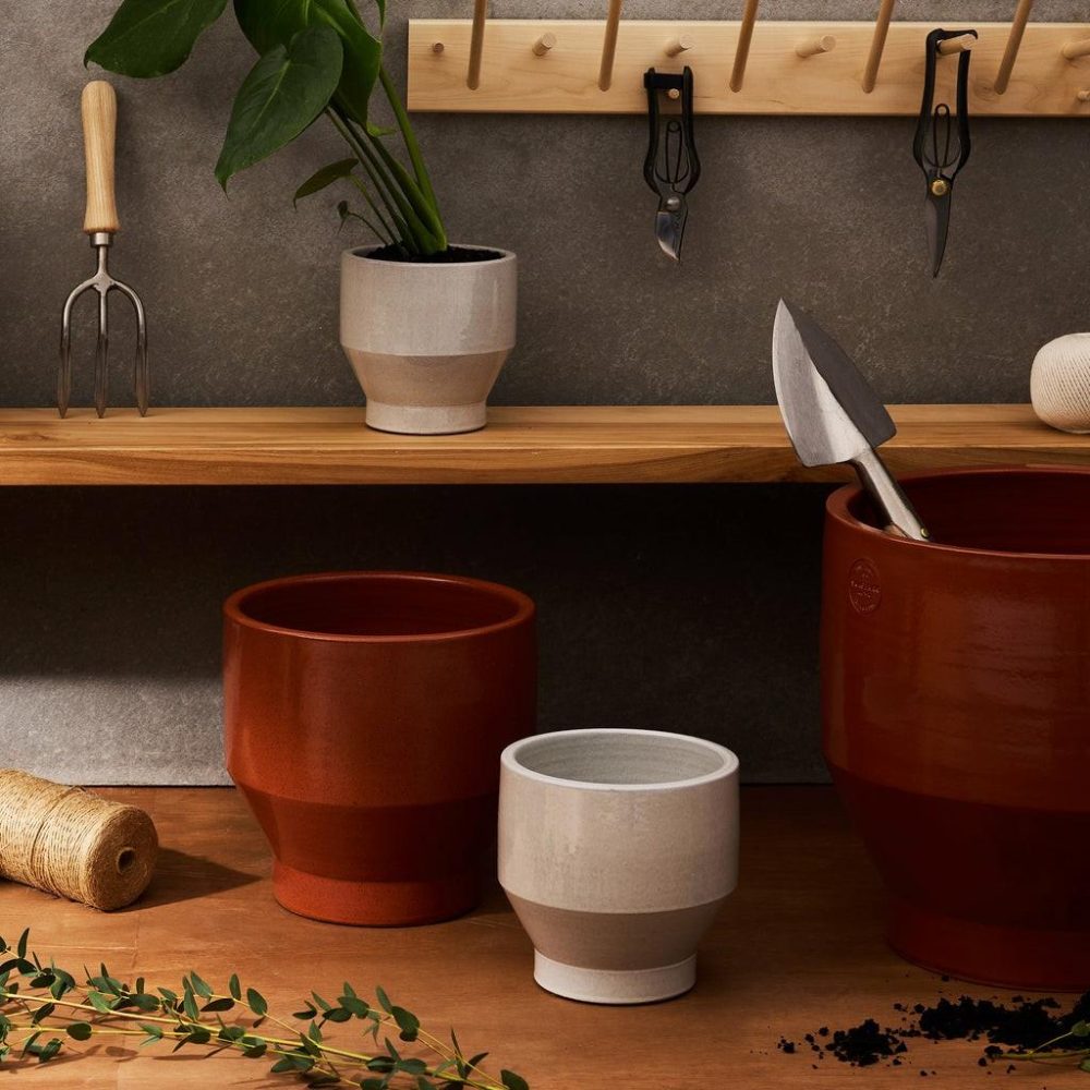 Pots + Planters | Edge Pot Ø25 Decor Pots + Planters