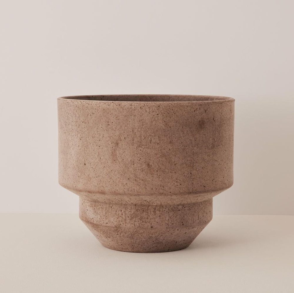 Pots + Planters | Hoff Planter Ø30 Raw Grey Decor Pots + Planters