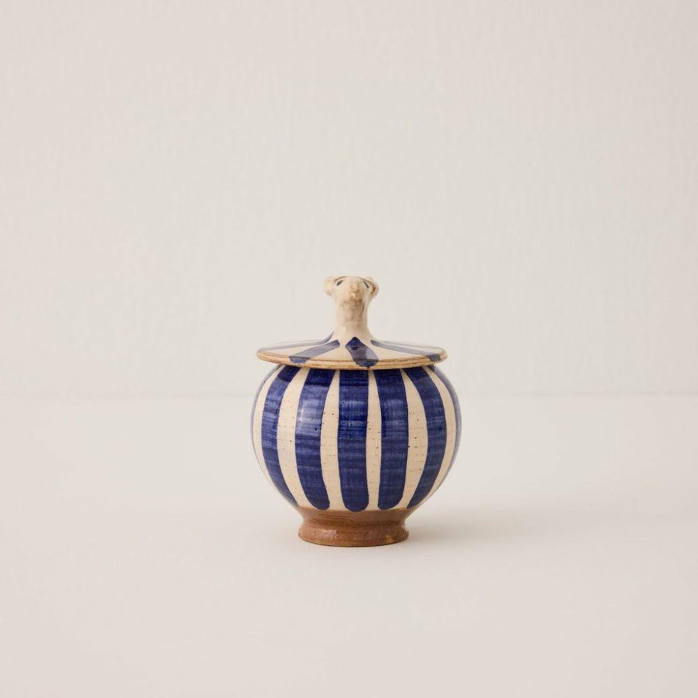 Serveware | Blue Circus Jar Decor Decorative Objects