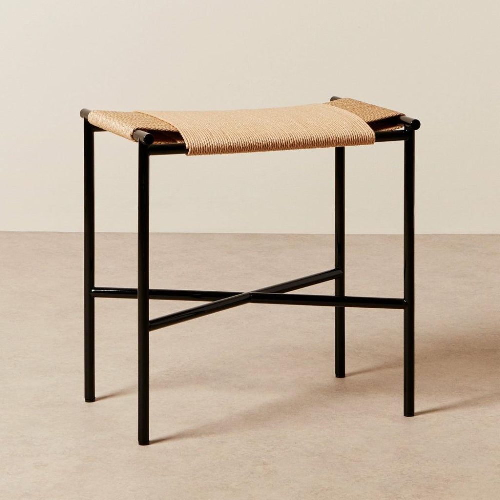 Stools + Benches | Vent stool Steel / Black Furniture Black