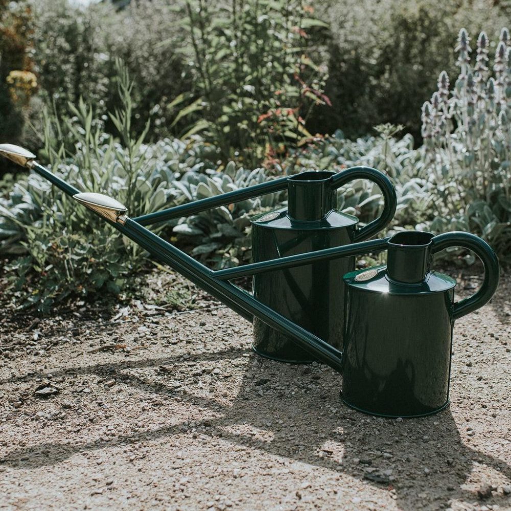 Watering Cans | The Warley Fall (One Gallon) Green Garden Gardening Tools