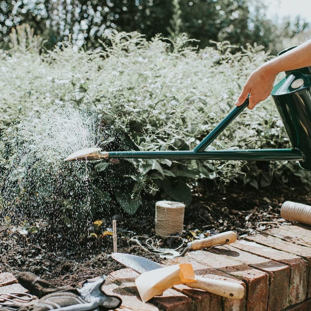 Watering Cans | The Warley Fall (One Gallon) Green Garden Gardening Tools