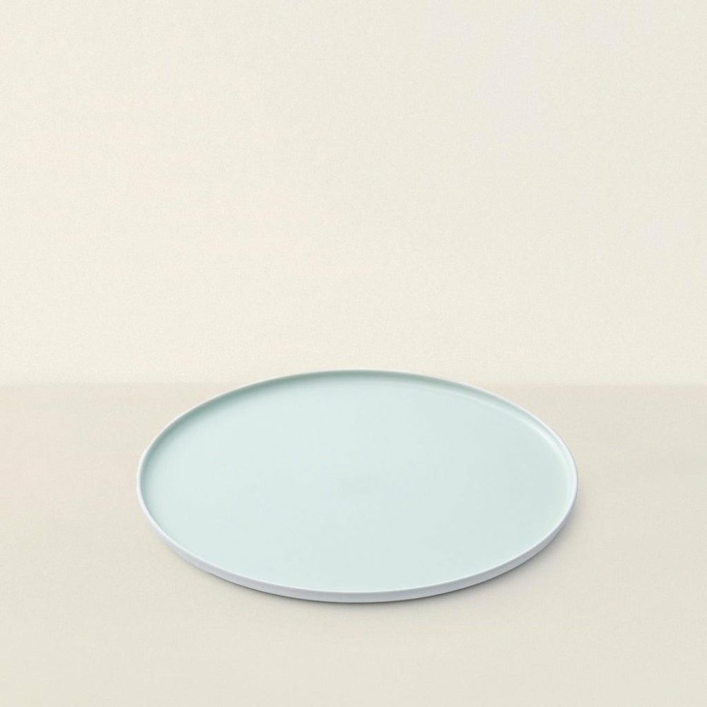 Dinnerware | Flat Plate 270 Light Green Dining Dinnerware