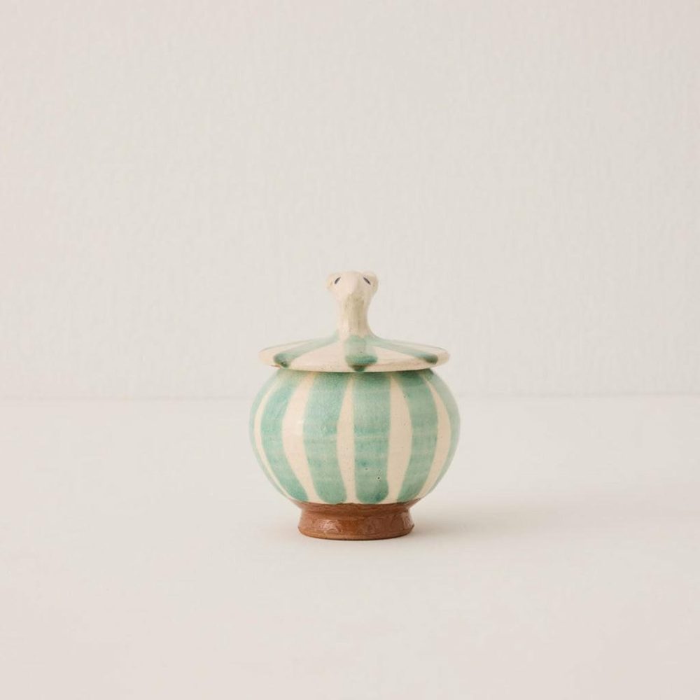 Tabletop + Accessories | Green Circus Jar Decor Decorative Objects